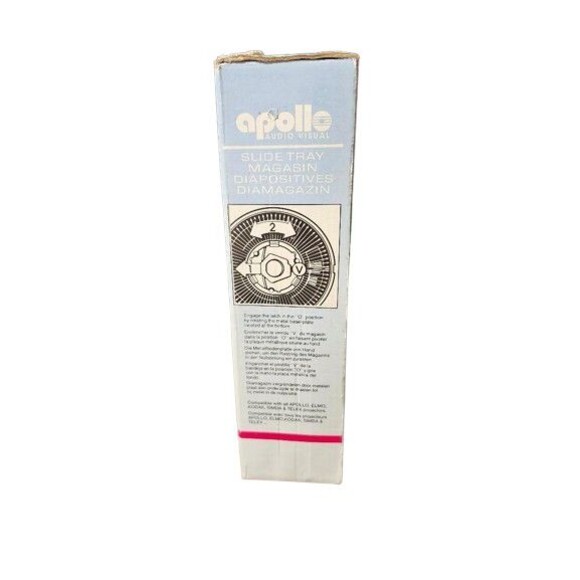 Apollo Audio Visual 3280 Universal Color Coded Slide Tray w/Box Holds 80 Slides - Picture 4 of 7